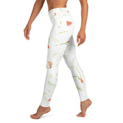 Blooming Flowers Yoga Leggings