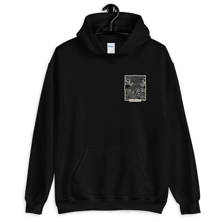 La Jolla, CA Wave Unisex Hoodie