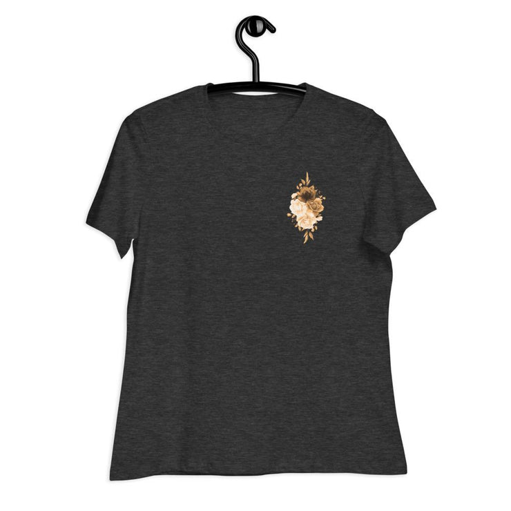 Gold Roses Logo Women's Relaxed T-Shirt