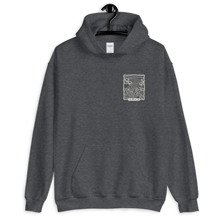 La Jolla, CA Wave Unisex Hoodie