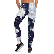 Bold Flower Pattern Leggings