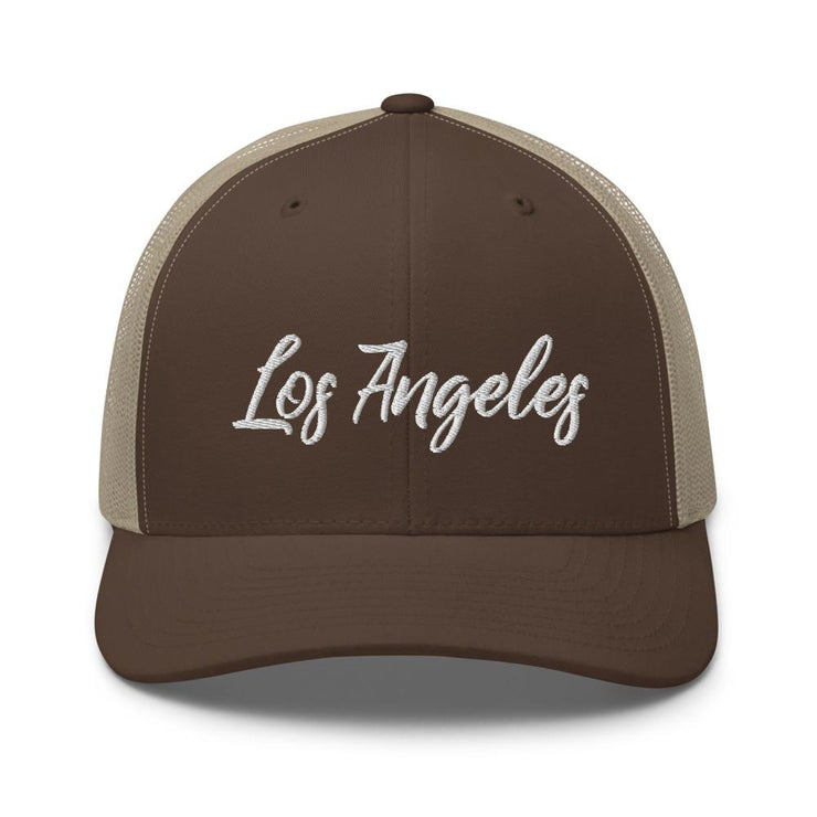 Los Angeles Embroidered Trucker Cap