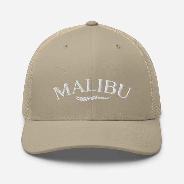 Malibu Wave Embroidered Trucker Hat