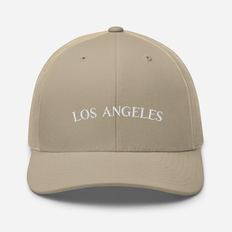 Los Angeles Embroidered Trucker Cap