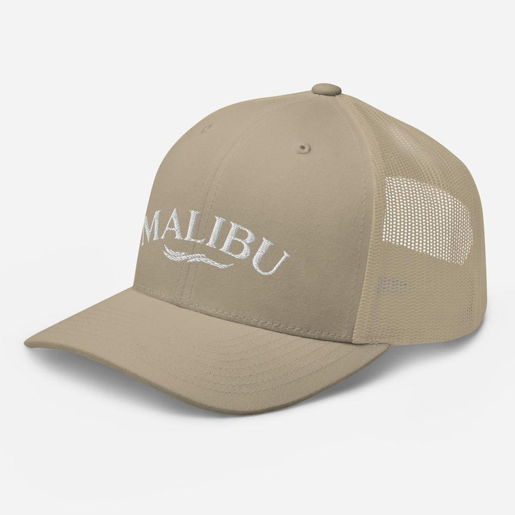 Malibu Wave Embroidered Trucker Hat