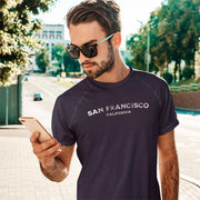 San Francisco Vintage Ink Style Short-Sleeve Unisex T-Shirt
