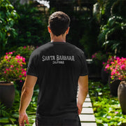 Santa Barbara Vintage Ink Style Unisex T-Shirt