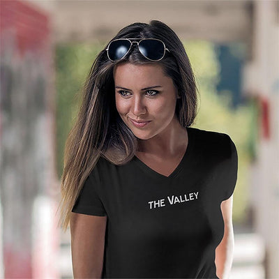 The Valley Unisex Short Sleeve V-Neck T-Shirt