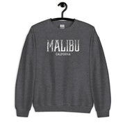 Malibu, California Vintage Ink Style Unisex Sweatshirt