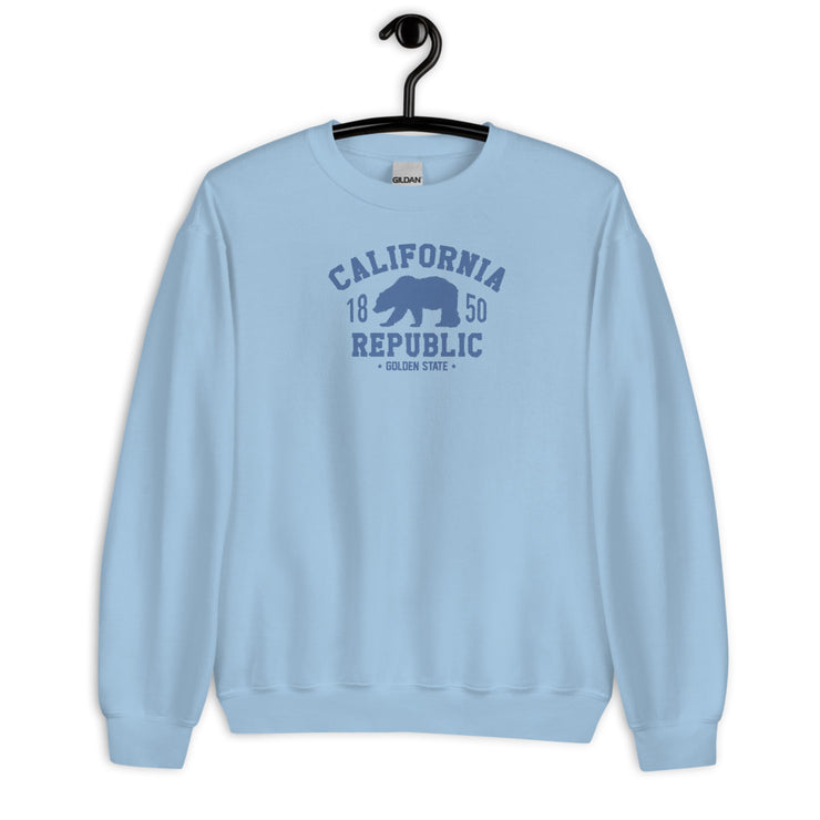 California Republic Vintage Ink Style Unisex Sweatshirt