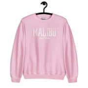 Malibu, California Vintage Ink Style Unisex Sweatshirt