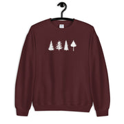 Pine Tree Graphic Unisex Sweatshirt