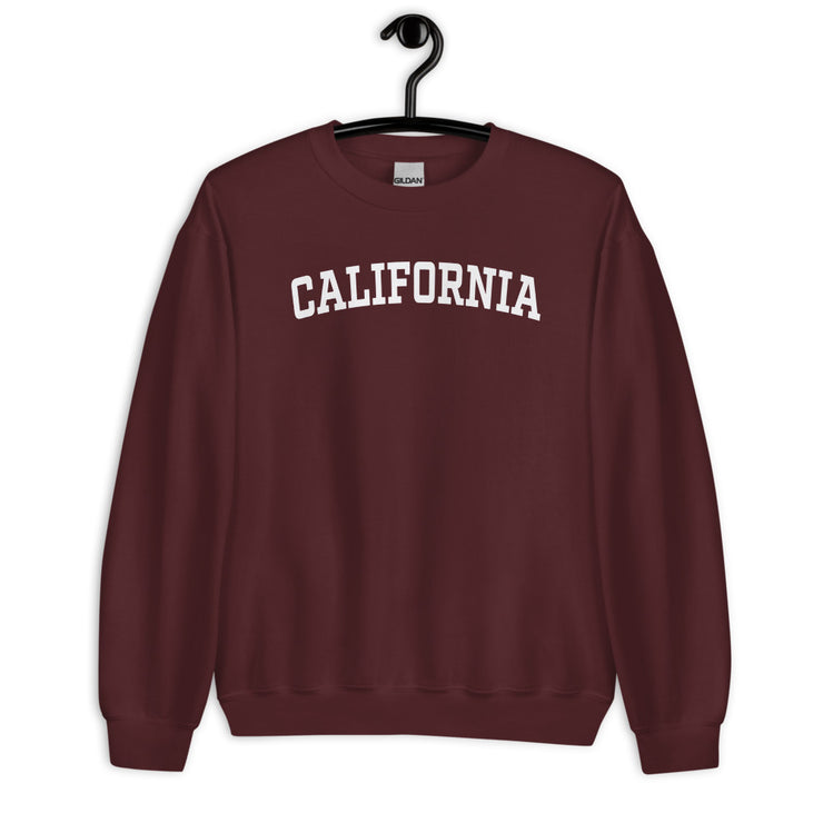 California College Style Unisex Sweatshirt