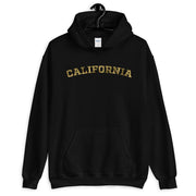 California Gold Foil College-Style Unisex Hoodie