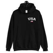 USA American Flag Unisex Hoodie