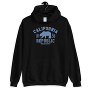 California Republic Vintage Ink Style Unisex Hoodie