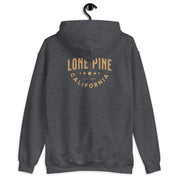 Lone Pine Textured Ink Style Unisex Hoodie