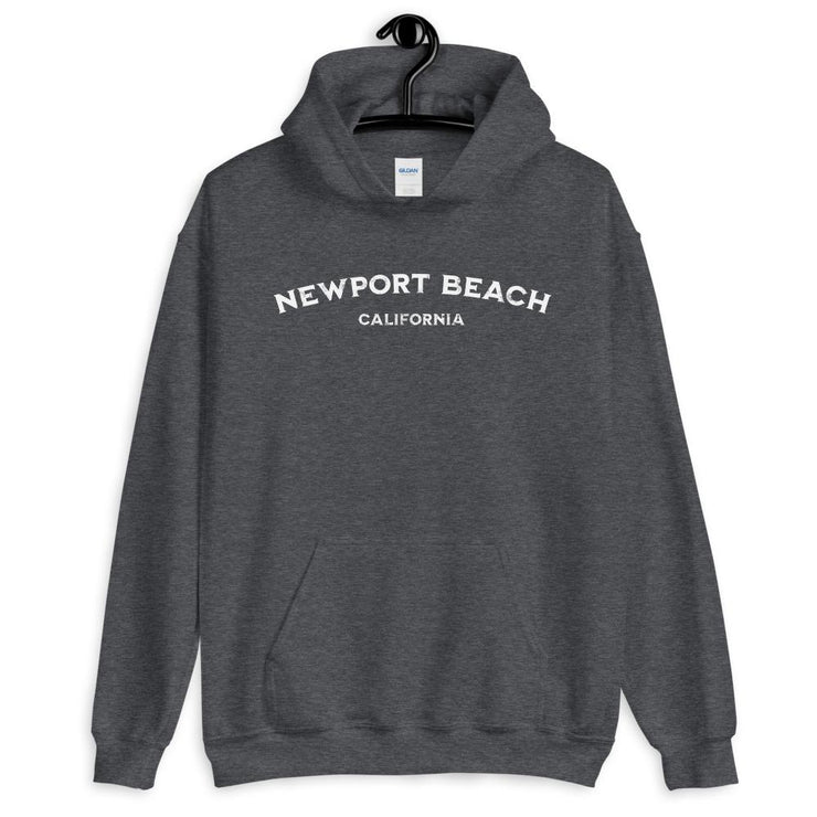 Newport Beach, California Vintage Ink Style Unisex Hoodie