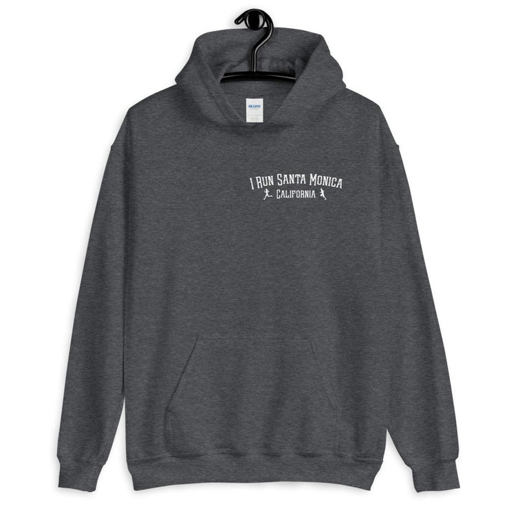 I Run Santa Monica, California Unisex Hoodie