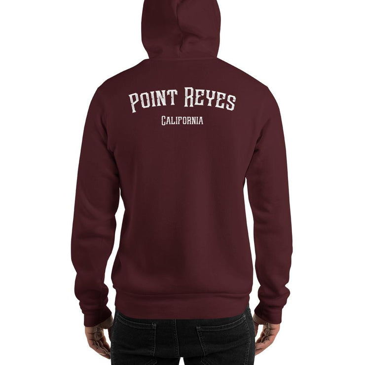 Point Reyes California Vintage Ink Style Unisex Hoodie