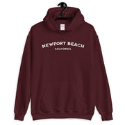 Newport Beach, California Vintage Ink Style Unisex Hoodie