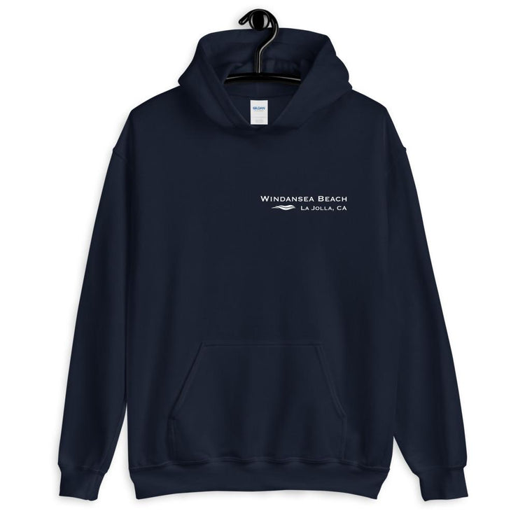 Windansea Beach, La Jolla CA Front and Back Unisex Hoodie