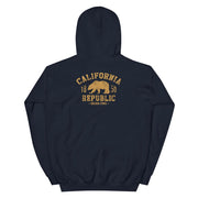 California Republic Vintage Ink Unisex Hoodie