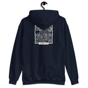 La Jolla Unisex Hoodie - Cozy Pullover Sweatshirt, California Beach Style, Perfect Gift for Surf Lovers & Ocean Enthusiasts