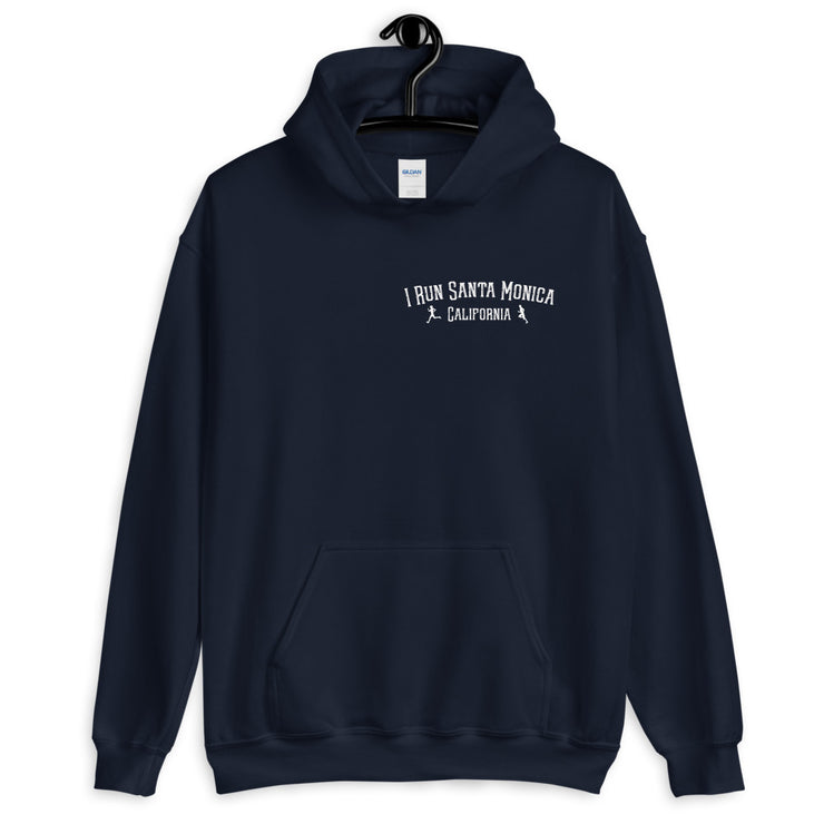 I Run Santa Monica, California Unisex Hoodie