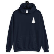 Single Pine Tree Unisex Hoodie