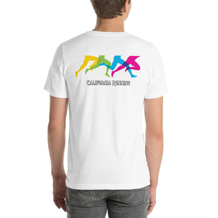 California Running Colorful Runners Unisex T-Shirt