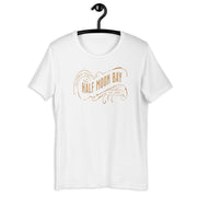 Half Moon Bay Vintage Ink Style Unisex T-Shirt