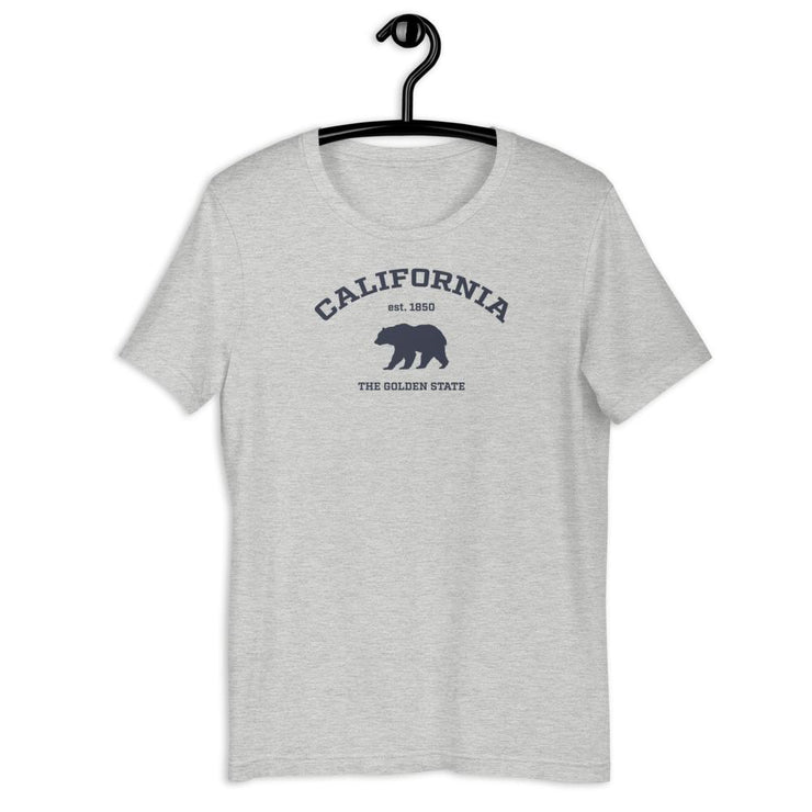 California College Style Bear Silhouette Unisex T-Shirt