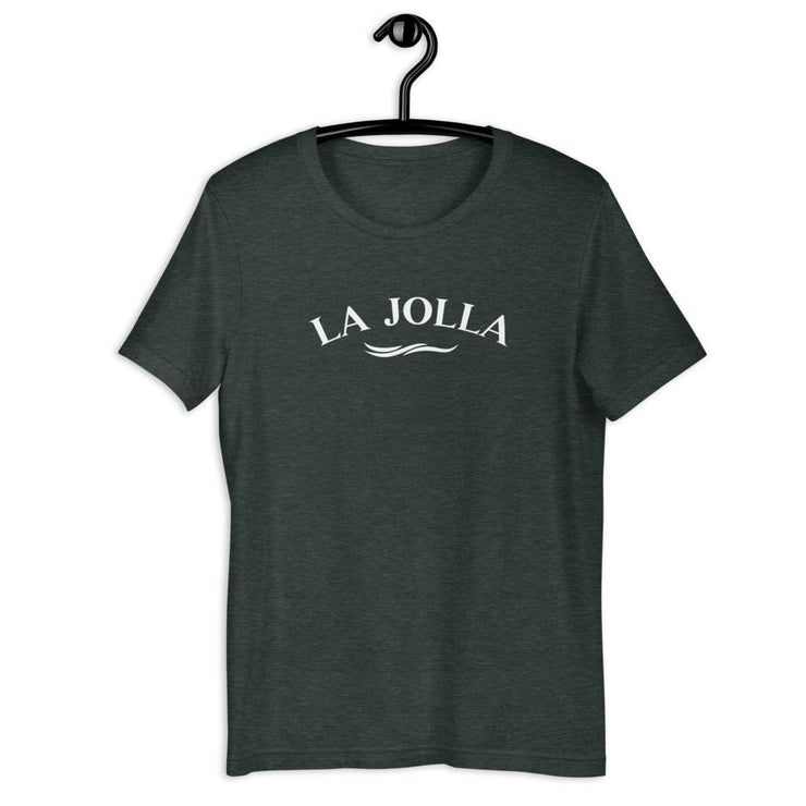 La Jolla Wave Unisex T-Shirt | Soft Cotton Tee | California Beach Style | Perfect Gift for Surf Lovers & Ocean Fans