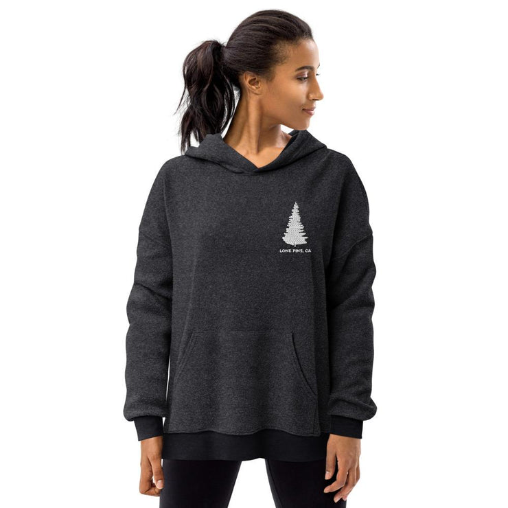 Lone Pine, CA Unisex Sueded Fleece Hoodie