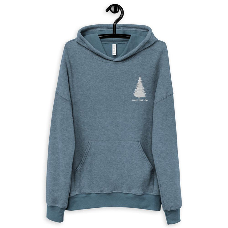 Lone Pine, CA Unisex Sueded Fleece Hoodie