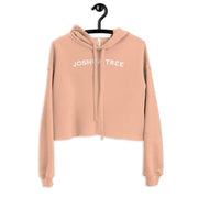 Joshua Tree Vintage Ink Style Cropped Hoodie