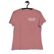 San Luis Obispo Vintage Ink Style Women's Relaxed T-Shirt