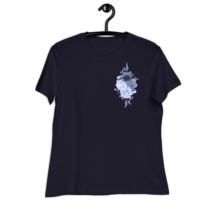 Blue Tint Roses Women's Relaxed T-Shirt